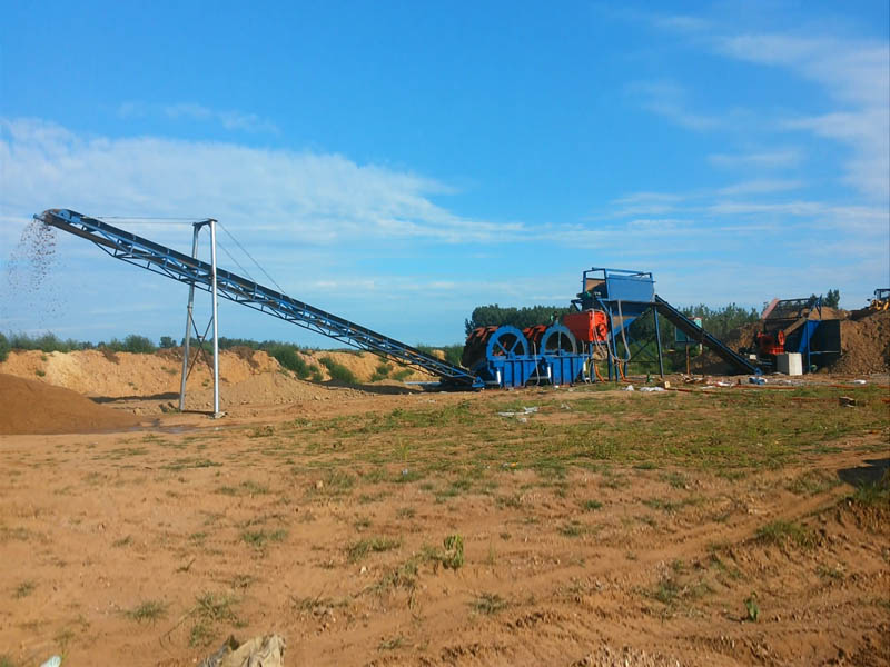 洗砂設備 洗砂設備