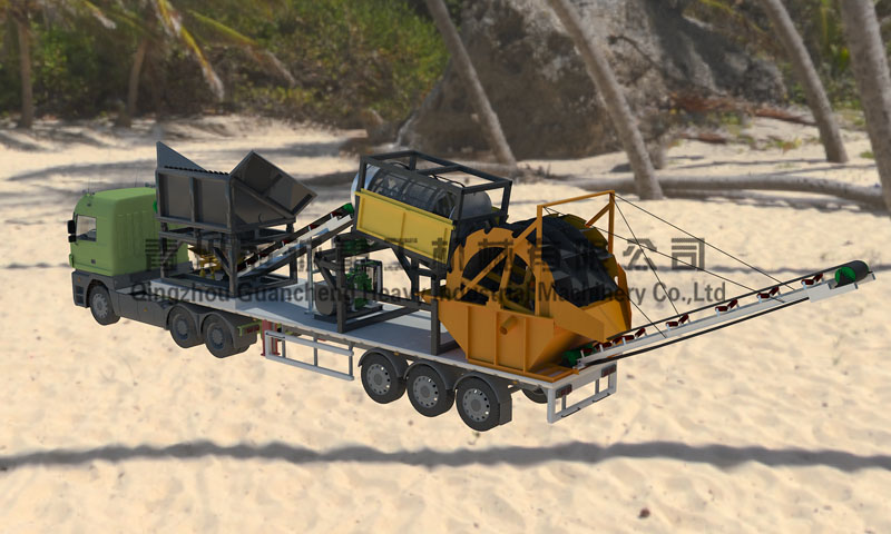 移動洗沙機(jī)