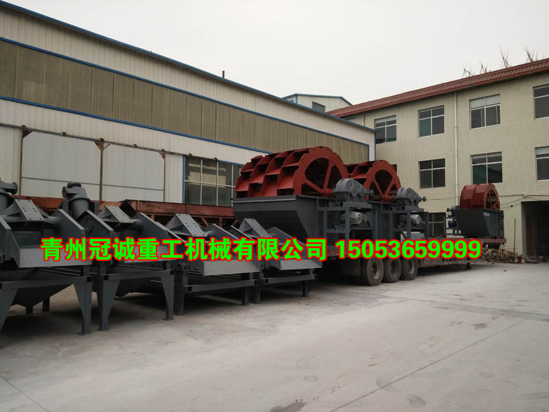 移動式破碎制砂洗沙一體設備 移動式破碎制砂洗沙一體設備